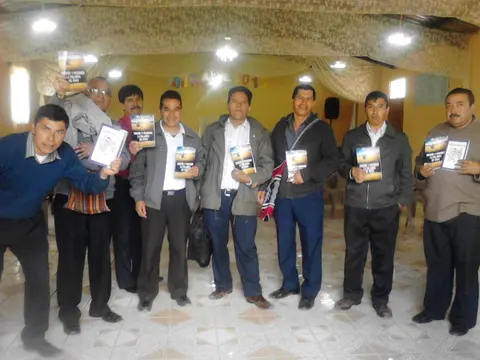 Uꞌjbꞌil kye chꞌuq kyikꞌel kye tnam te T-xe Chman/Material a los Pastores del Altiplano de San Marcos .